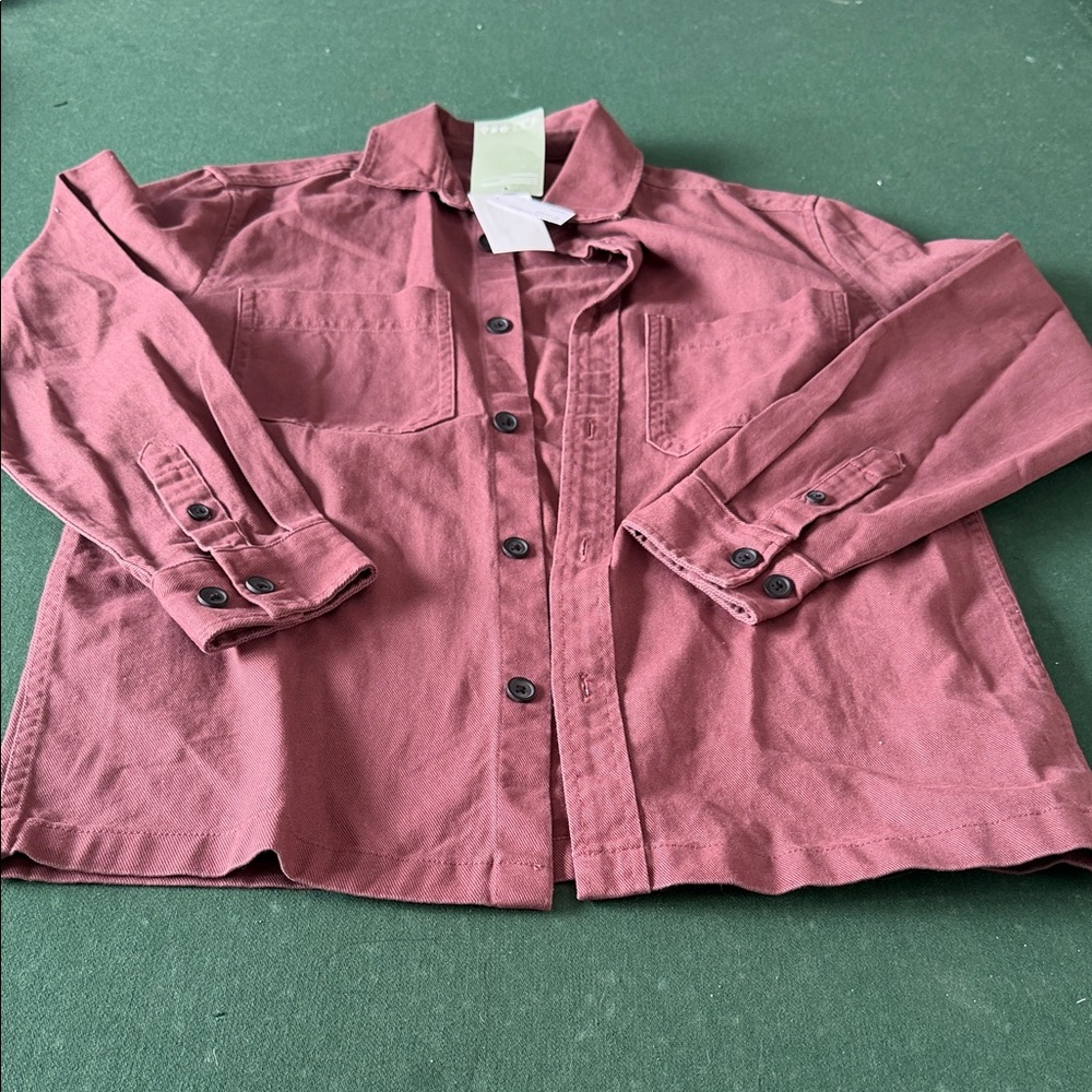 H&M Maroon Utility Jacket CAJA # 1 A